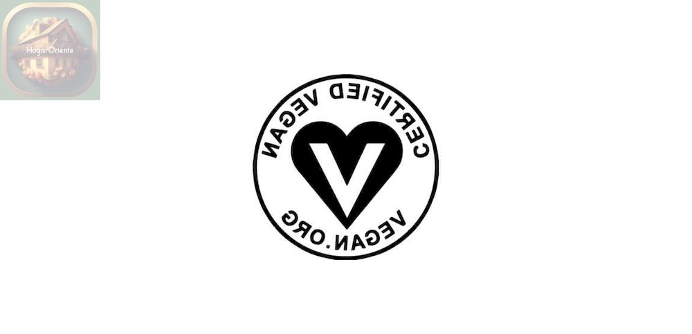 logotipo vegano certificado por la organización vegana