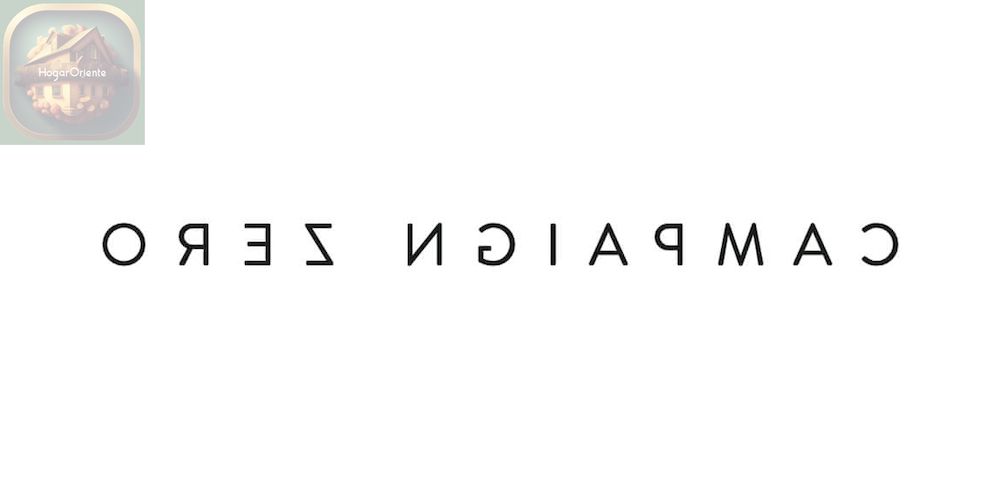 logotipo de la campaña cero